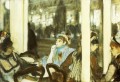 women on a cafe terrace 1877 Edgar Degas
